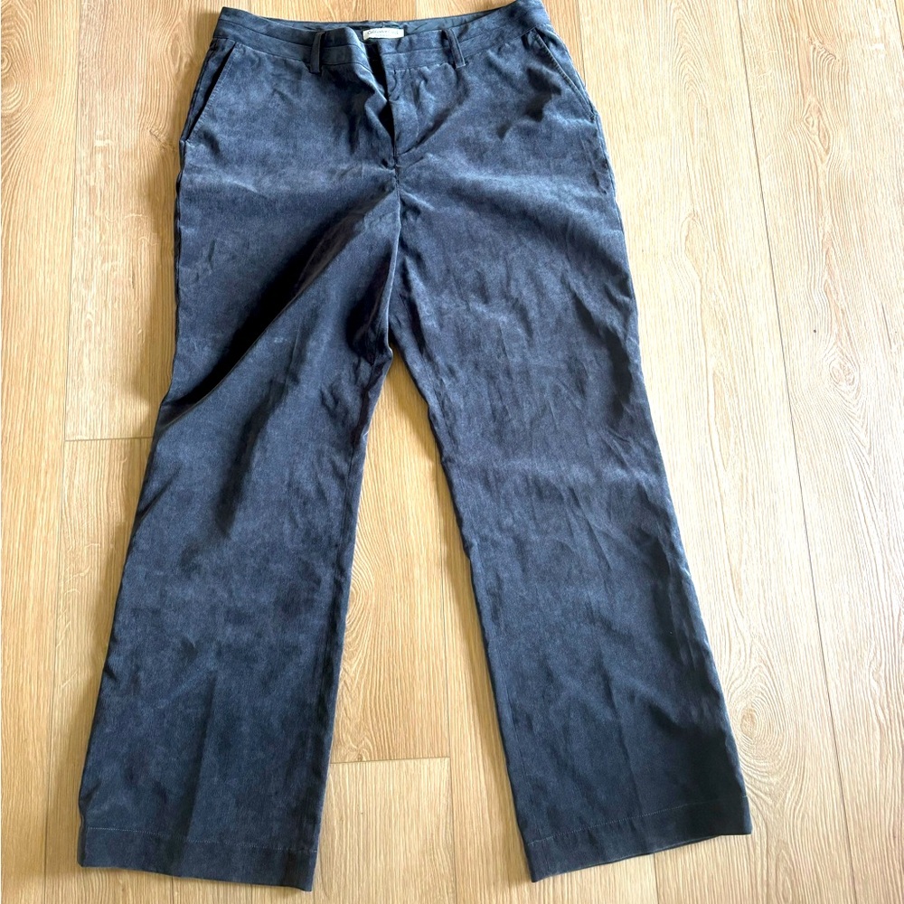 Coldwater Creek Corduroy Blue Straight Trousers Pants
